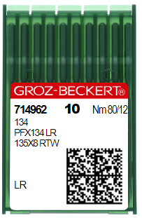 Aguja 134 LR Nr 80